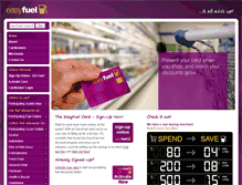 Tablet Screenshot of easyfuel.com.au